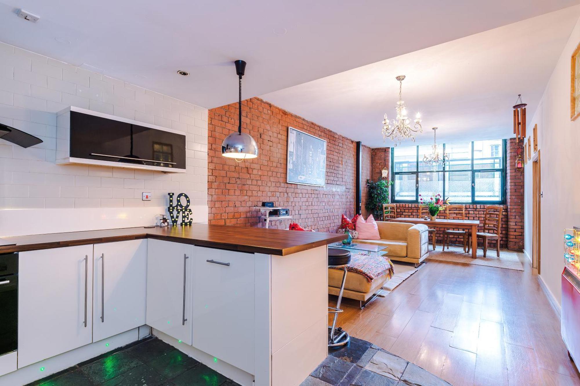 Central Northern Quarter Two Bedroom Apartment Manchester Buitenkant foto