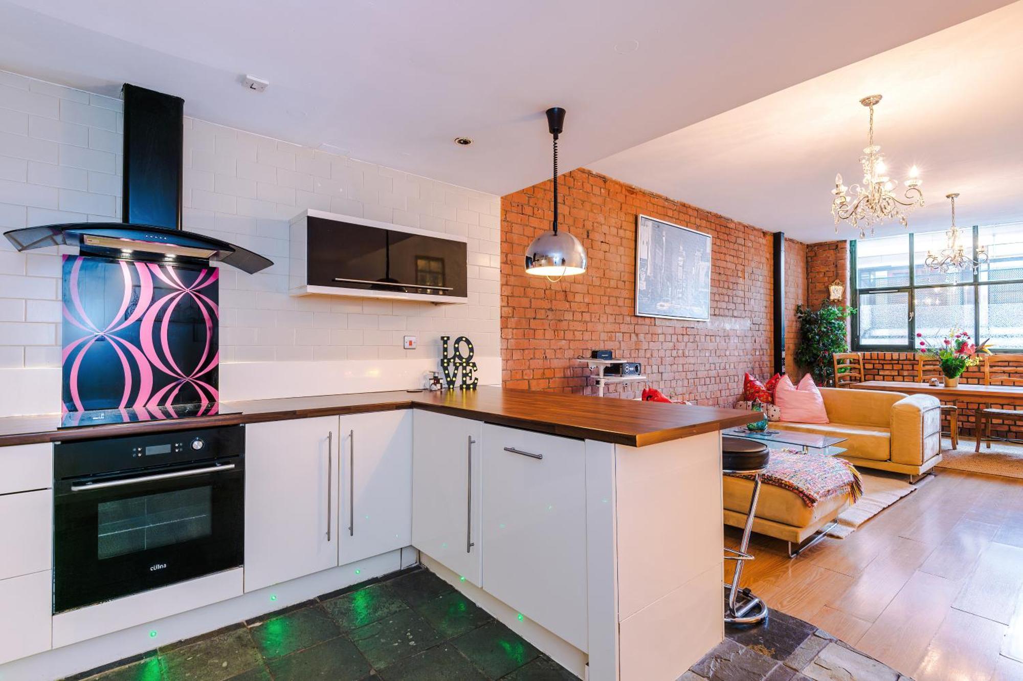 Central Northern Quarter Two Bedroom Apartment Manchester Buitenkant foto