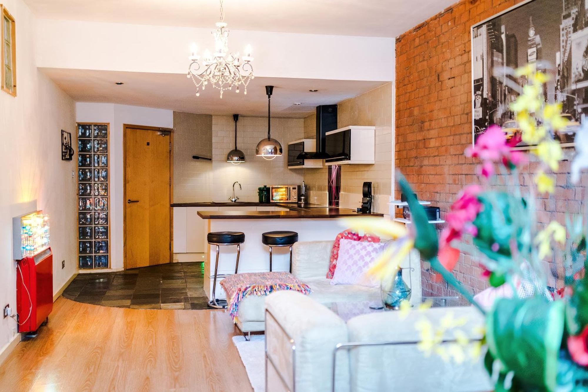 Central Northern Quarter Two Bedroom Apartment Manchester Buitenkant foto